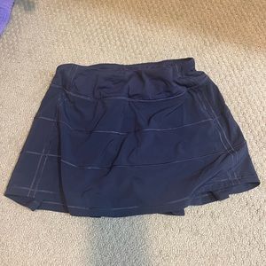 Lululemon run pace rival skirt